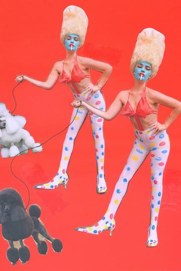 millie sykes sydney fashion stylist artist content creator aether magazine lockdown quarantine art content digital influencer collage art 